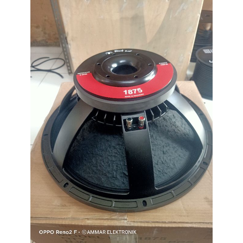 SPEAKER BLACKSPIDER 18 INCH 1875