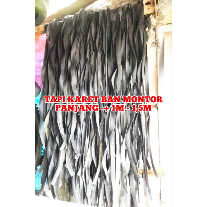 tali karet ban dalam montor panjang 1m sampai 1,5m tali serbaguna tali pengikat barang tali karet el