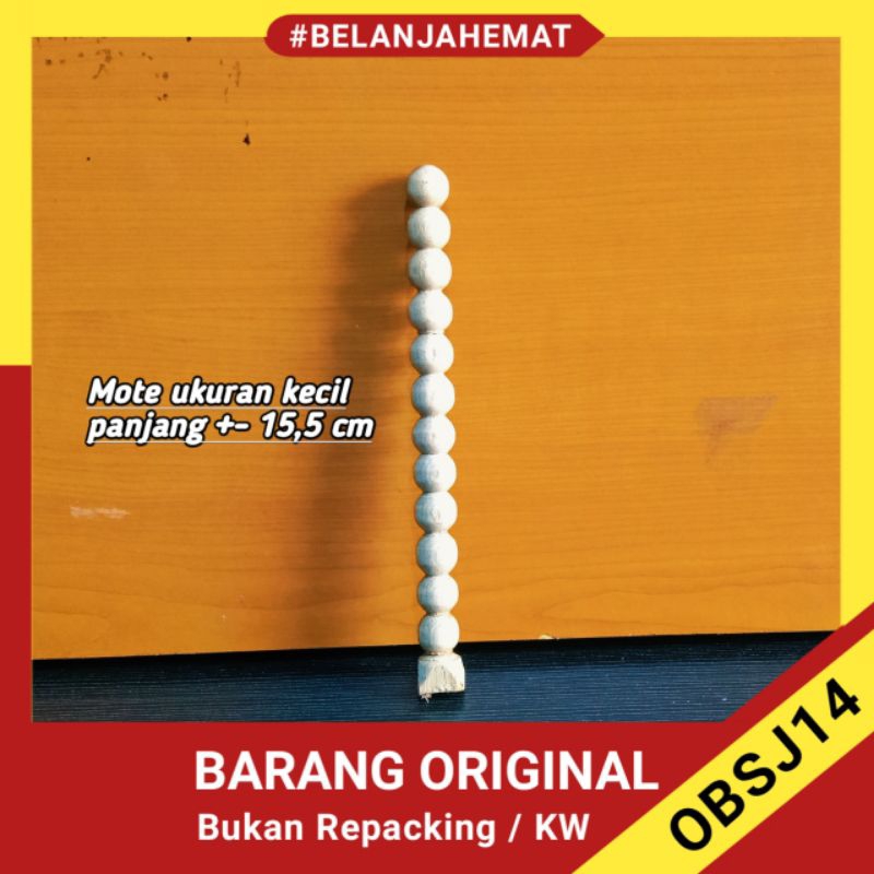 mote mute kayu ukuran kecil bulat accessories kandang sangkar burung