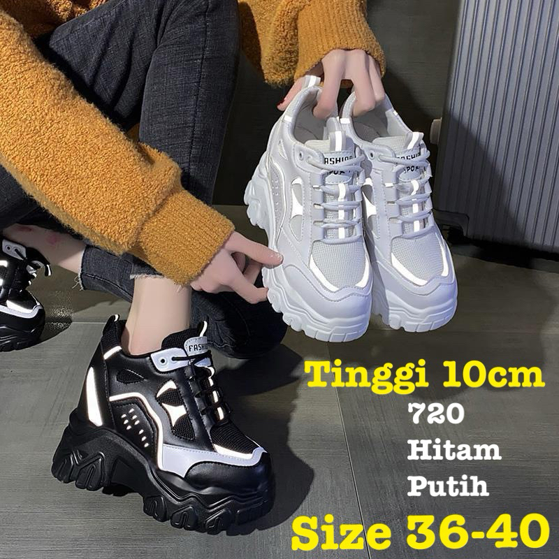 SEPATU WEDGES WANITA IMPOR KOREA 720