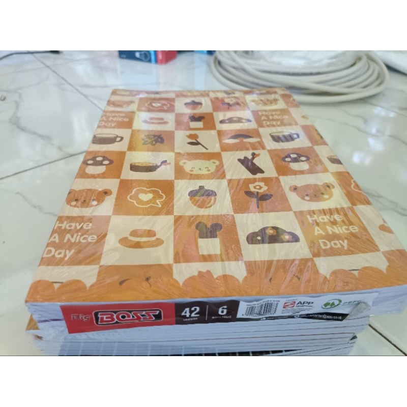 

BUKU TULIS BOXY BIG BOSS 42LEMBAR 1PAK 6(Pcs)
