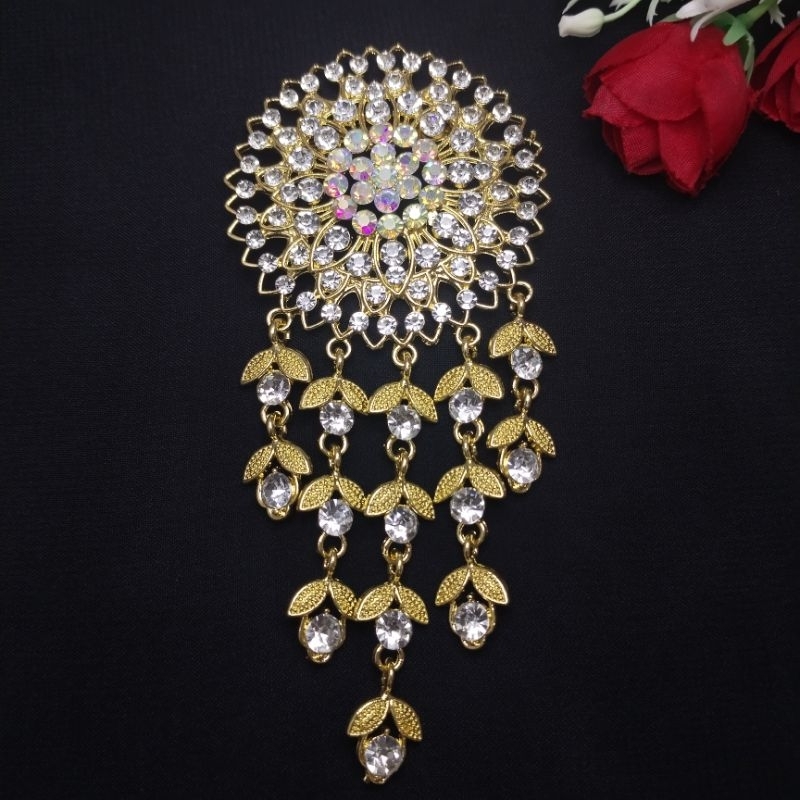 Bros kebaya mewah, bros kebaya impor