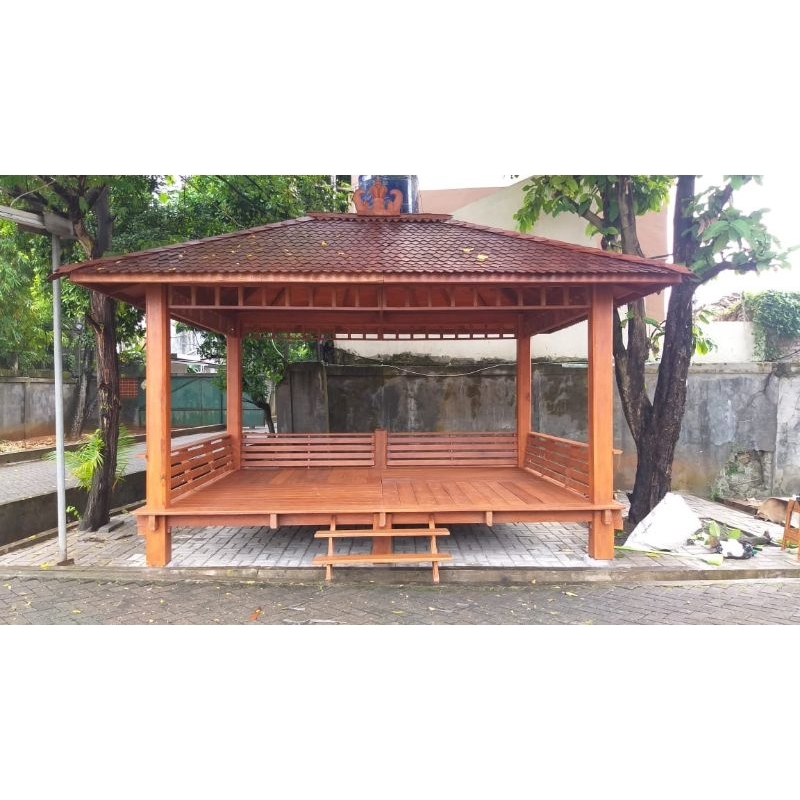 Gazebo Minimalis modern | Jual Gasebo 3M x 3M