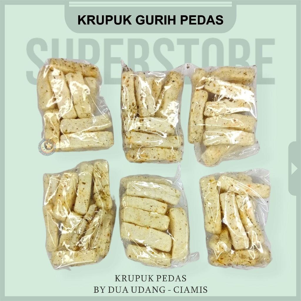 

Krupuk Makanan Ringan Dua Udang Gurih Pedas Promo Murah Cemilan Kripik Jajanan Snack Kemasan Kecil