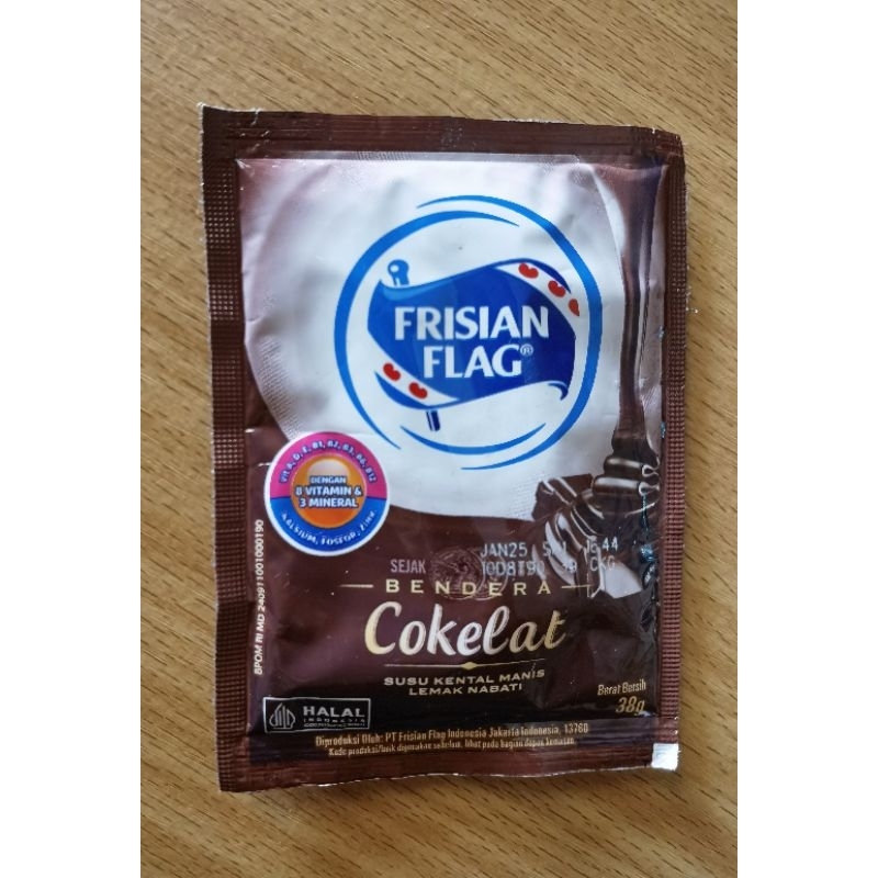 

Frisian Flag Susu Kental Manis Coklat Sachet 38 g isi 6