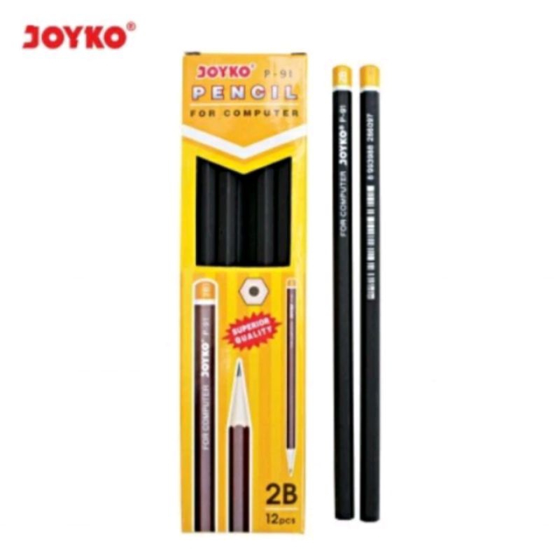 

PENSIL JOYKO 2B P91 HARGA PER PACK ISI 12 PCS