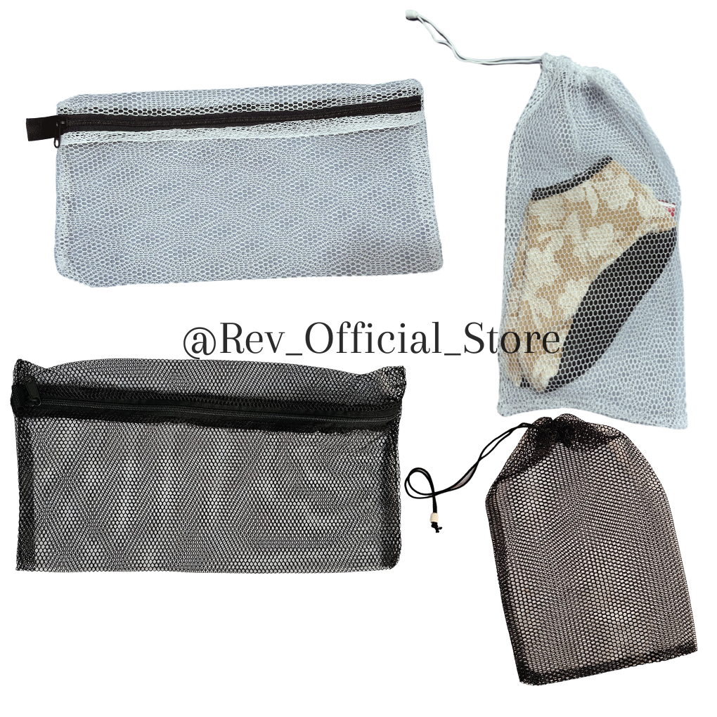 Tas Jaring Jala Sandal dan Sepatu Umroh Perlengkapan Haji Dan Umroh