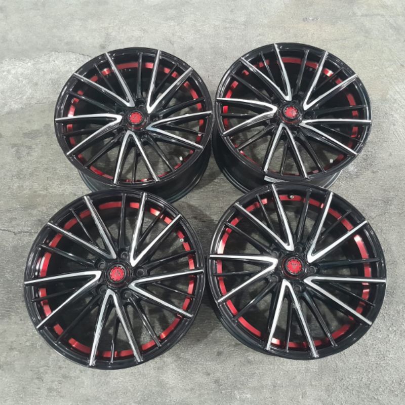 VELG MOBIL BEKAS | LENSO SAMURAI R17 COCOK BUAT INNOVA OUTLANDER CIVIC FD ACCORD CRV HRV BRV CAMRY B