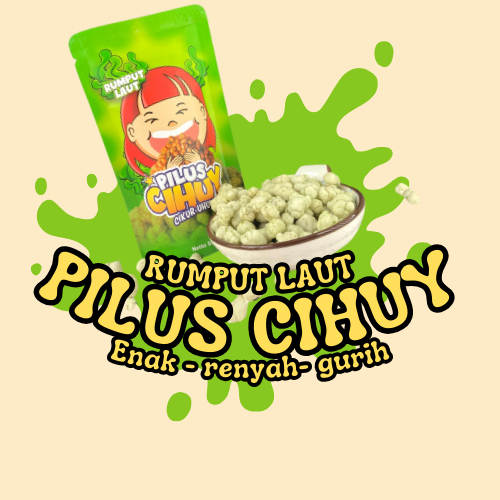 

Pilus Cihuy – 50 Gr (Cemilan Viral) - Rumput Laut