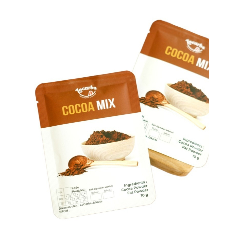 

Cocoa Mix Coklat Bubuk Bebas Gula/ Murah Meriah