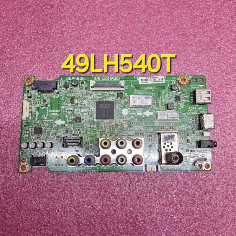 MB / Mobo / Mainboard / Motherboard Tv LG 49LH540T 49LH540 49LH540T-TA