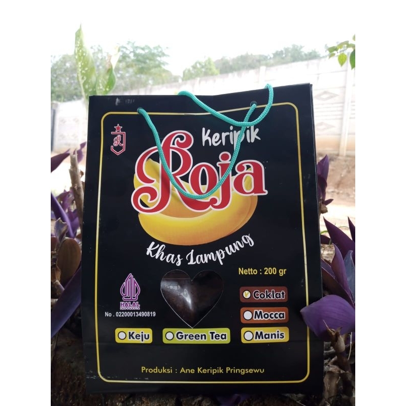 

Keripik pisang paperbag /pcsVariant rasa1. Coklat2. Keju 3. Green tea 4. Mocca 5. Manis