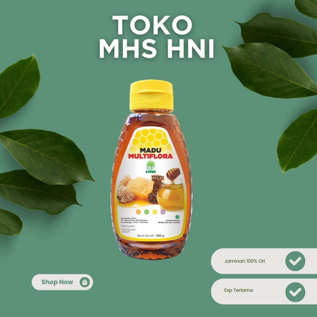 Madu Asli Multiflora HPAI AC-HNI 4 hni hpai