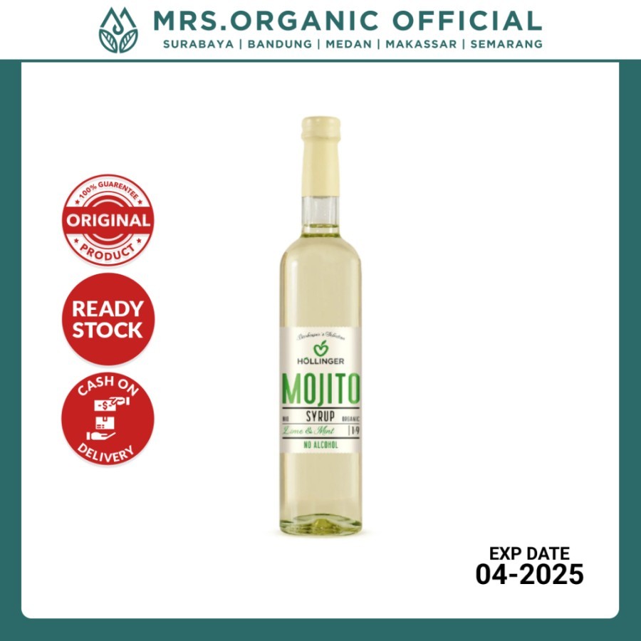 

Sirup Organik Hollinger Organic Mojito Bar Syrup 500ml