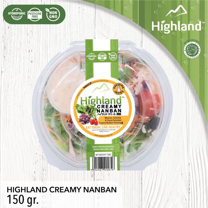 

Salad Highland Creamy Nanban 150gr