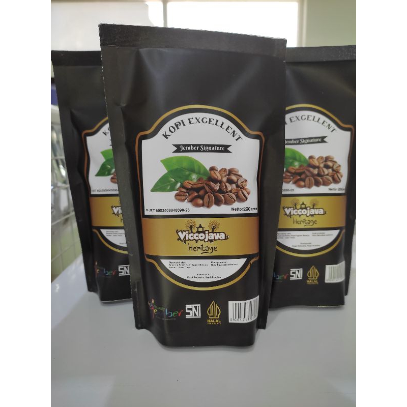 

Kopi bubuk robusta excellent / 250 gram / vicco