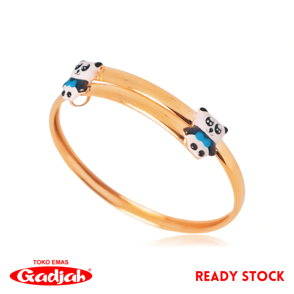 Gelang Emas Baby Kuwung Ongsrot Panda Dada Biru - Toko Emas Gadjah