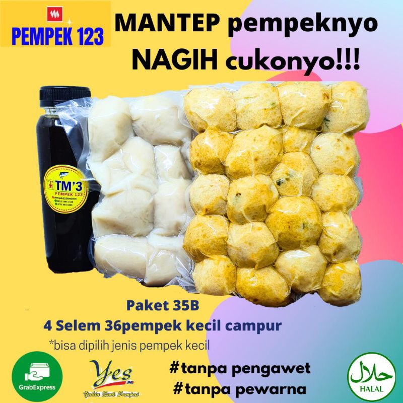 

Pempek Lampung Empek Palembang Asli Frozen 123 Pkt 350B