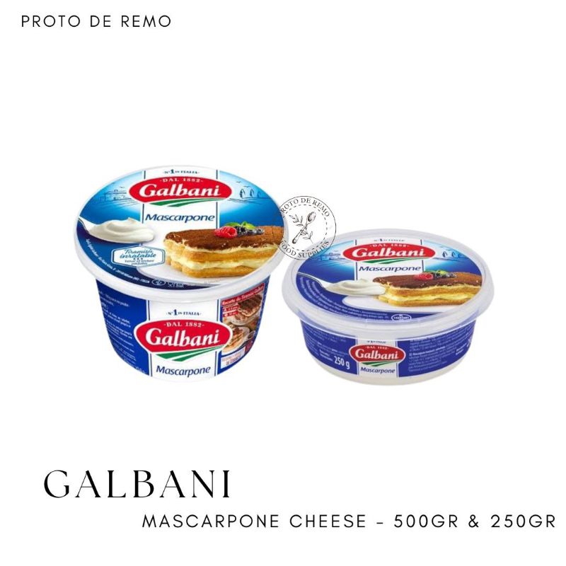 

Galbani Mascarpone Cheese Imported Italy - 500gr & 250gr