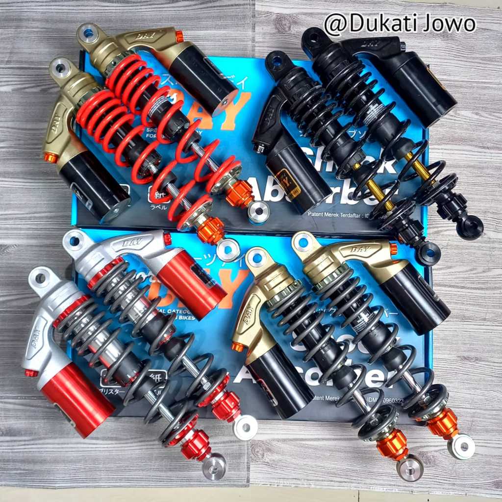 Skok Shock Tabung Day Copy RCB 280 320 340 Shockbreaker Supra Cb GL Jupiter Fiz R RX King Megapro Sp