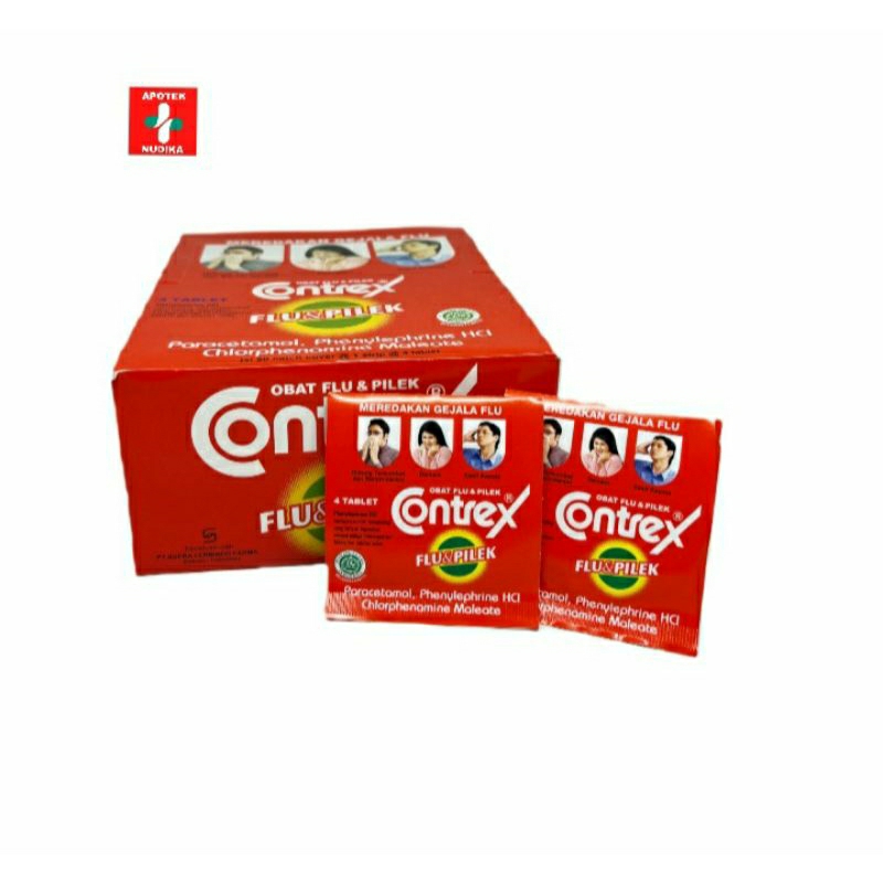 CONTREX TABLET per strip, Obat demam, flu, pilek dewasa