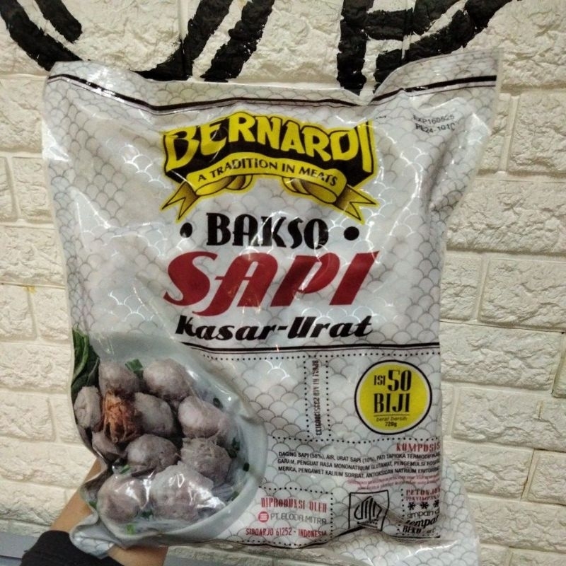 

BERNARDI BAKSO SAPI KASAR / URAT 50 BJ