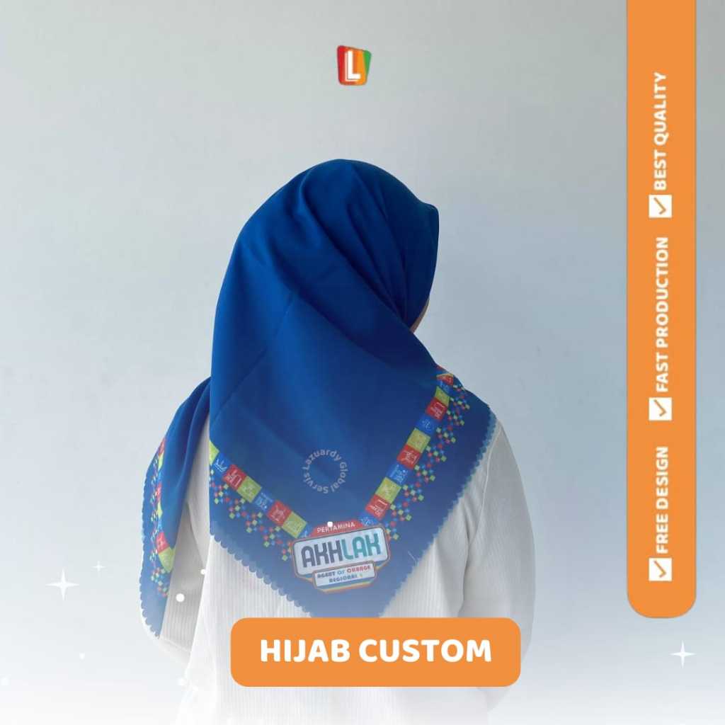 HIJAB VOAL CUSTOM BEBAS DESAIN