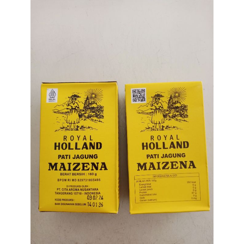 

maizena royal holland pati jagung 160g