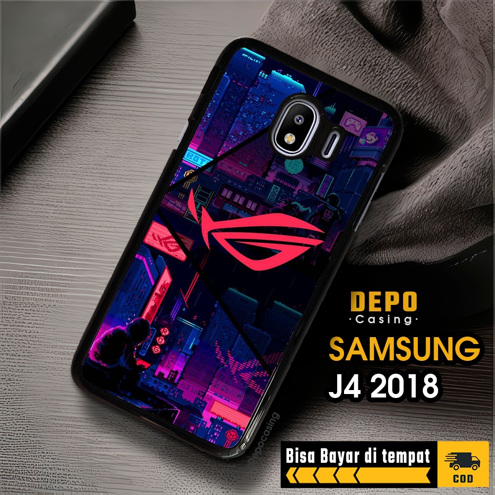 Case Samsung J4 2018 Casing Samsung J4 2018 Casing Depo Casing [ROG2] Case Glossy Case Aesthetic Cus