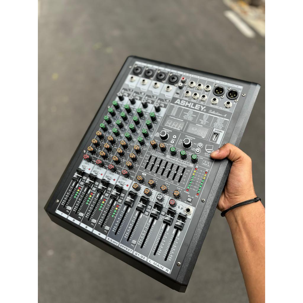 Mixer Ashley Selection 4 Original 4 Channel Bluetooth - USB SELECTION4 SELECTION 4 4CH 4CHANEL ORIGI