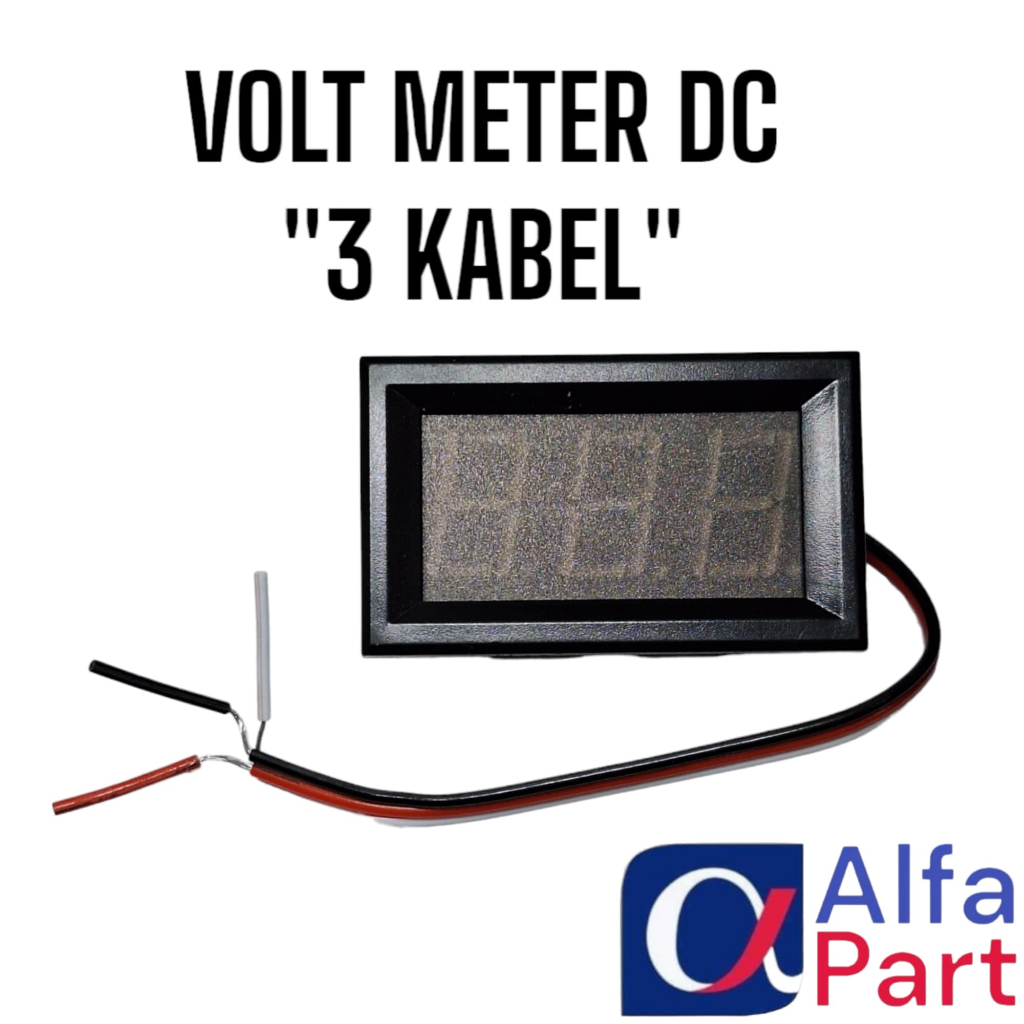VOLT METER DC 3 KABEL VOLT DC
