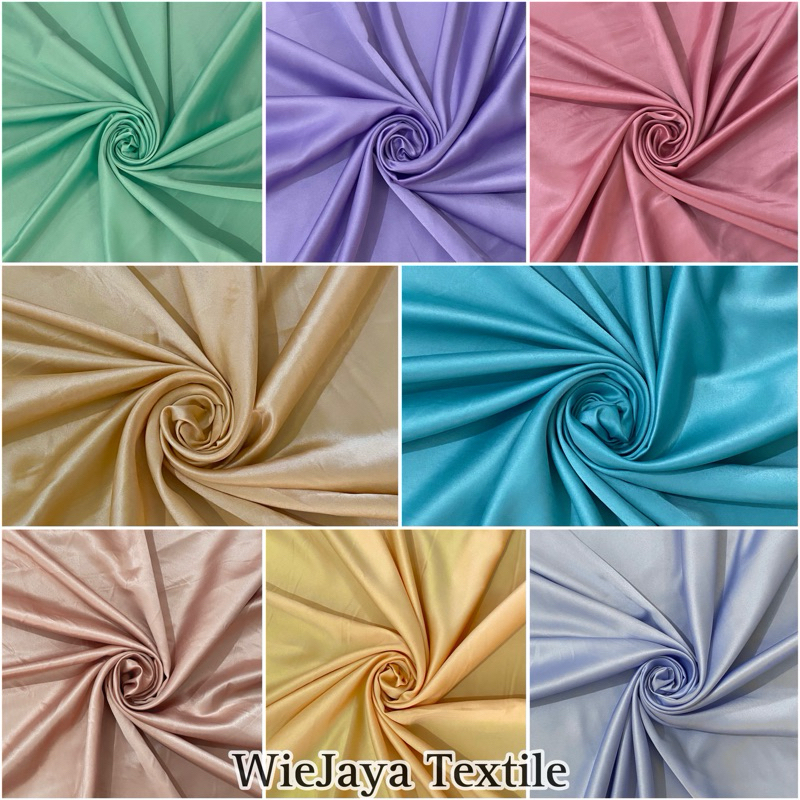 Kain Polosan Armani Silk / Furing Murah / Seragaman / Wedding Dress