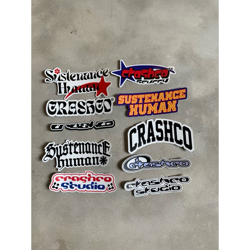 

STICKER PACK CRASHCO FONT 01