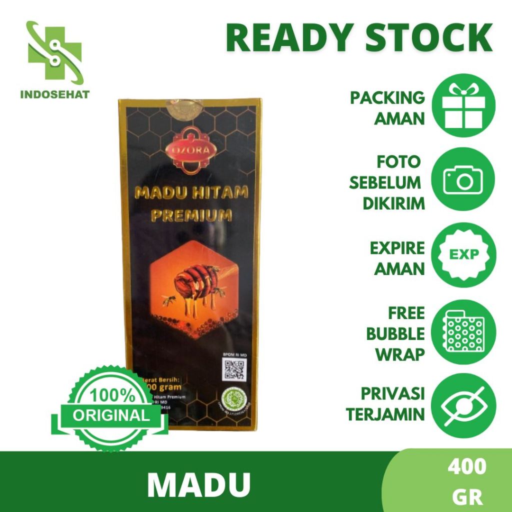 

Ozora Madu Hitam Premium Per botol 400Gr