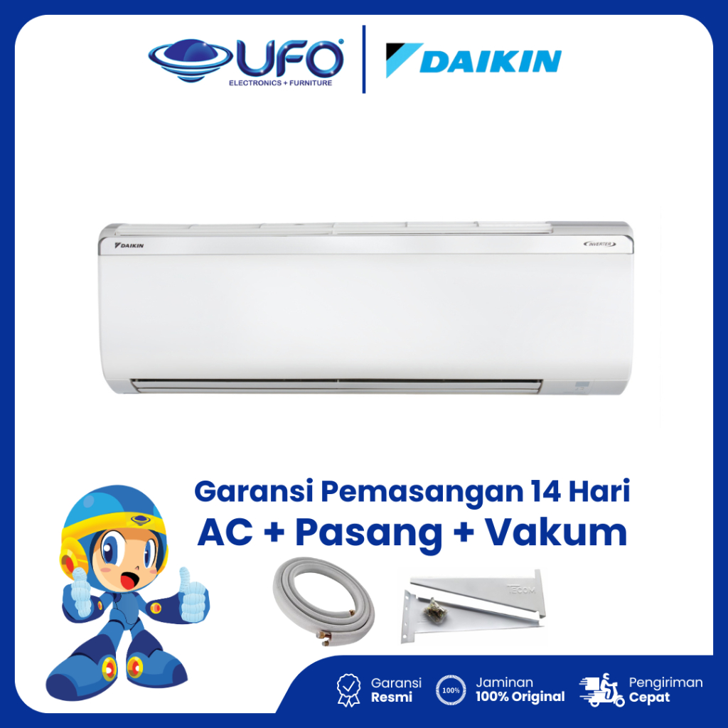 AC Daikin 1,5 PK Split Inverter Malaysia FTKF35AV