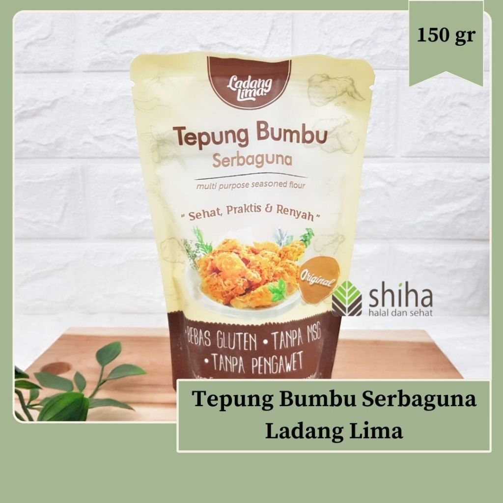 

Tepung Bumbu Serbaguna Ladang Lima | Warung Shiha