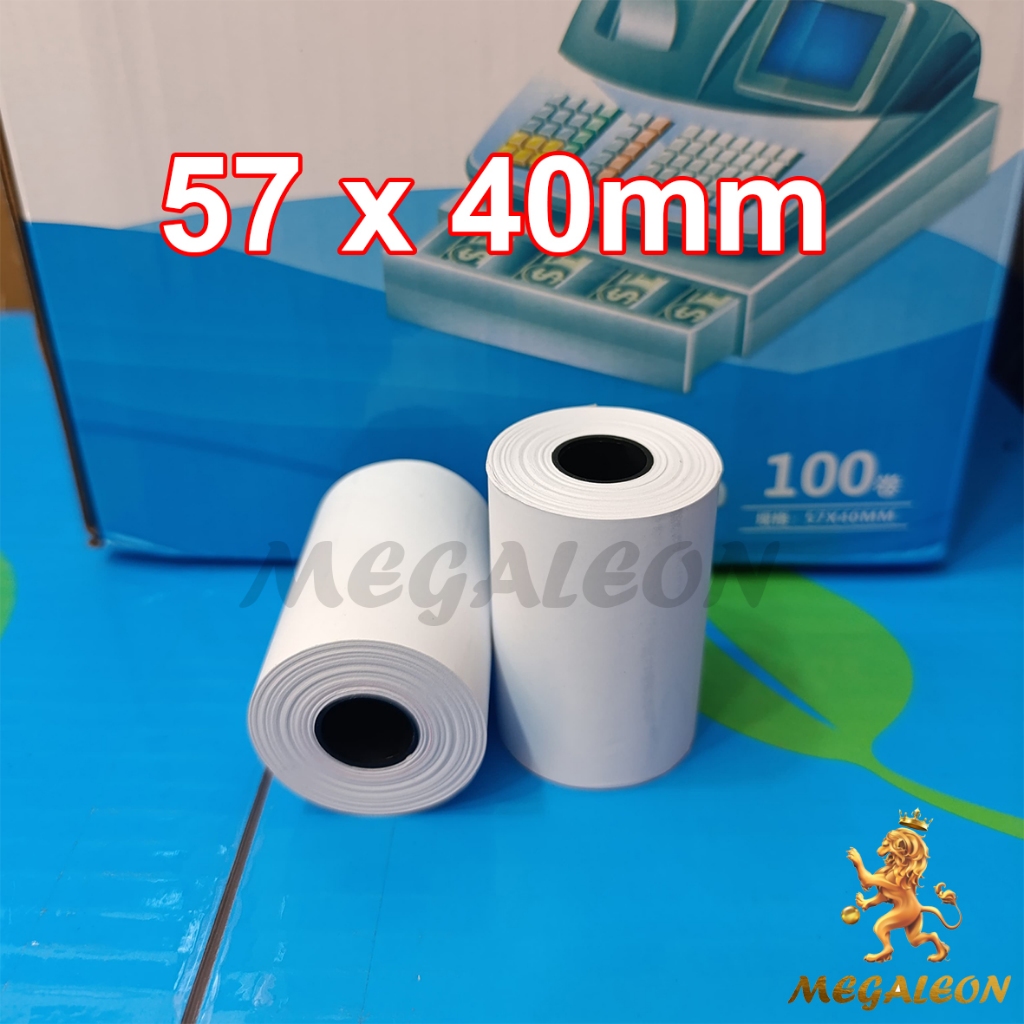 

Thermal Struk 57x40 Paper Roll Struk Kasir (1 PCS)