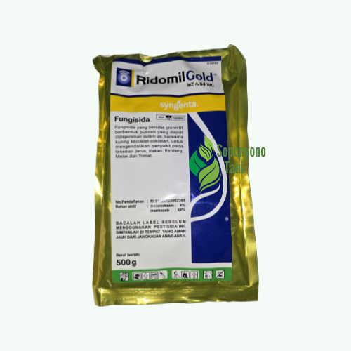 Ridomil Gold MZ 4 64 WG Fungisida (500gr) Asli Kemasan Pabrik
