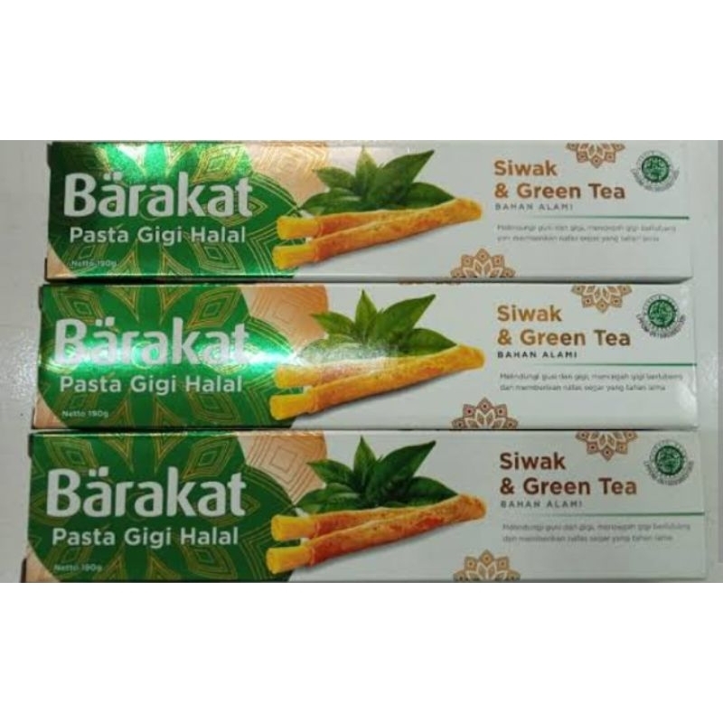 PASTA GIGI BARAKAT SIWAK & GREEN TEA