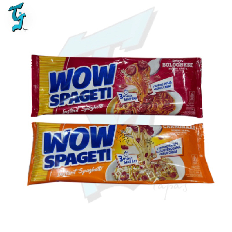 

WOW Spageti Instan, Bolognese & Carbonara