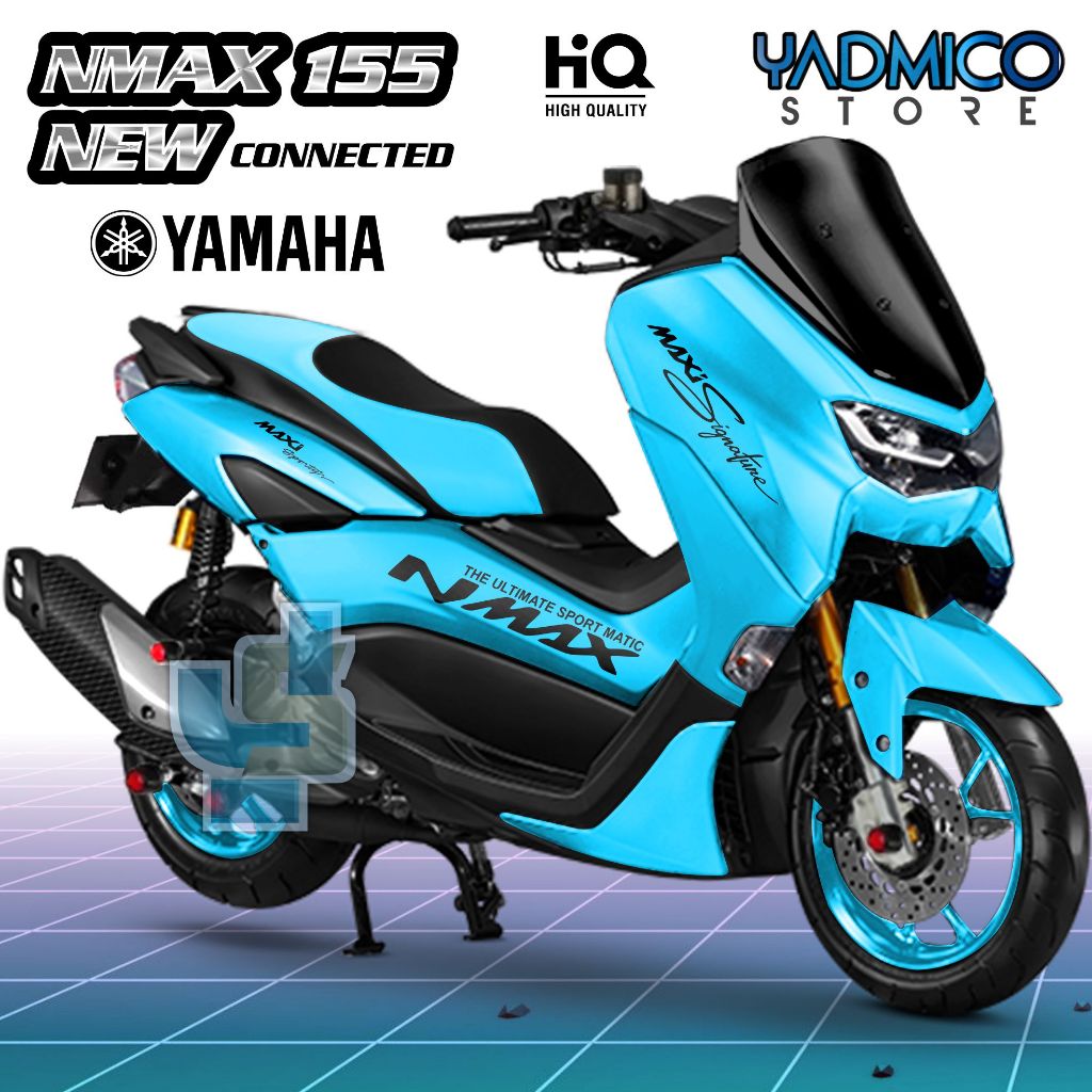 Decal Nmax New Full Body - Stiker Motor Nmax 2022 Full Body - Decal Hologram Nmax 2021 Variasi - Str