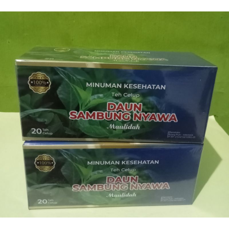 

Obat herbal teh celup sambung nyawa/Teh herbal daun sambung nyawa isi 20 kantong teh celup