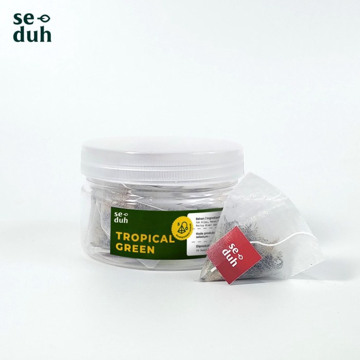 

READY STOK SEDUH TEA BLEND PREMIUM TEA BAG in JAR isi 5 Tea bag SERIES C