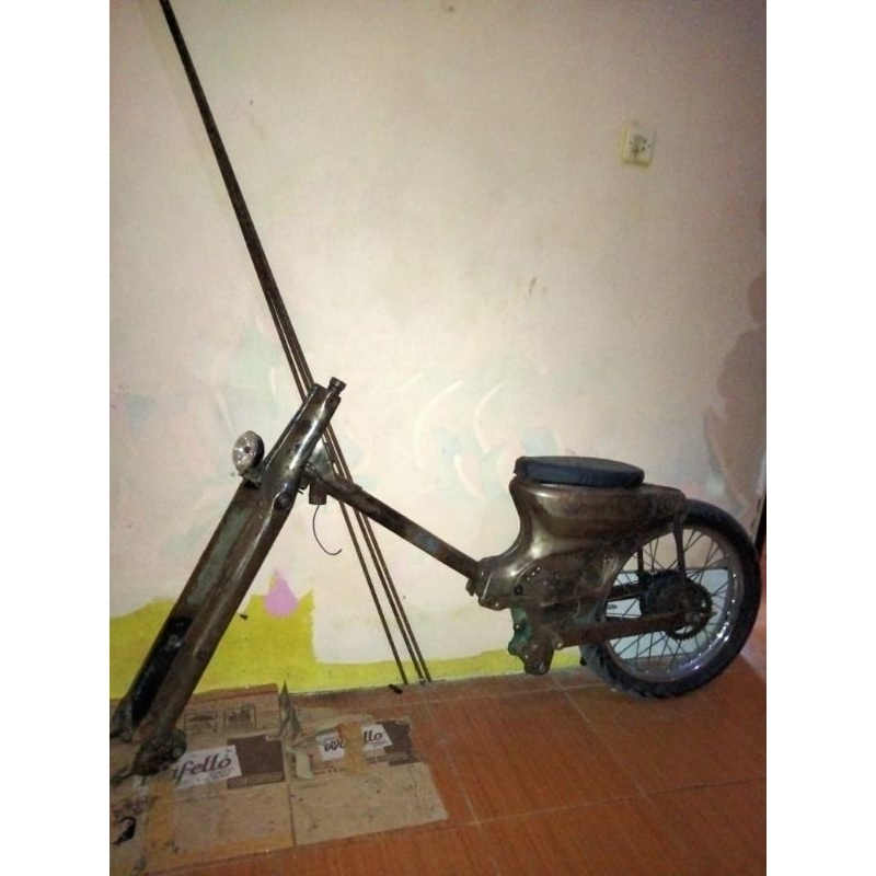 Rangka Motor c70 choppy cub