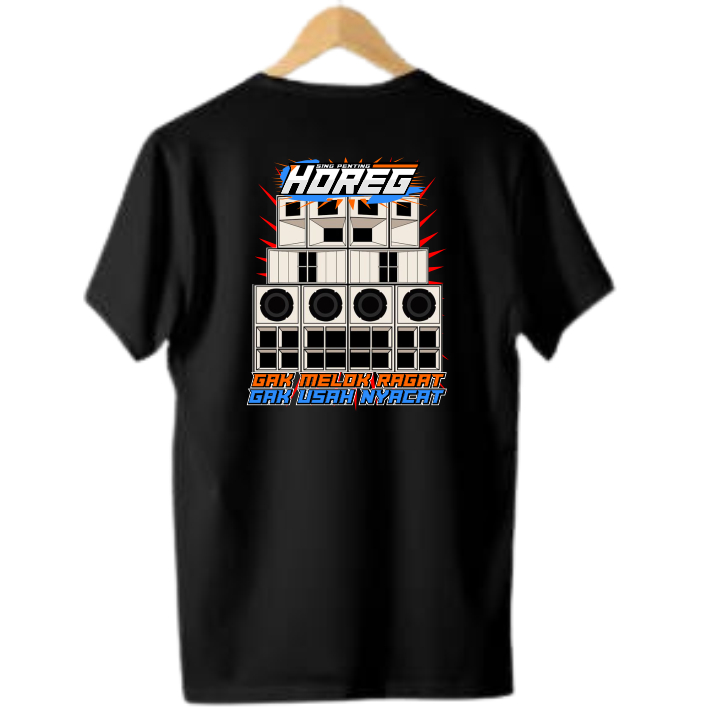 kaos sound system kaos horeg kaos pemburu horeg pecinta sound system warna hitam
