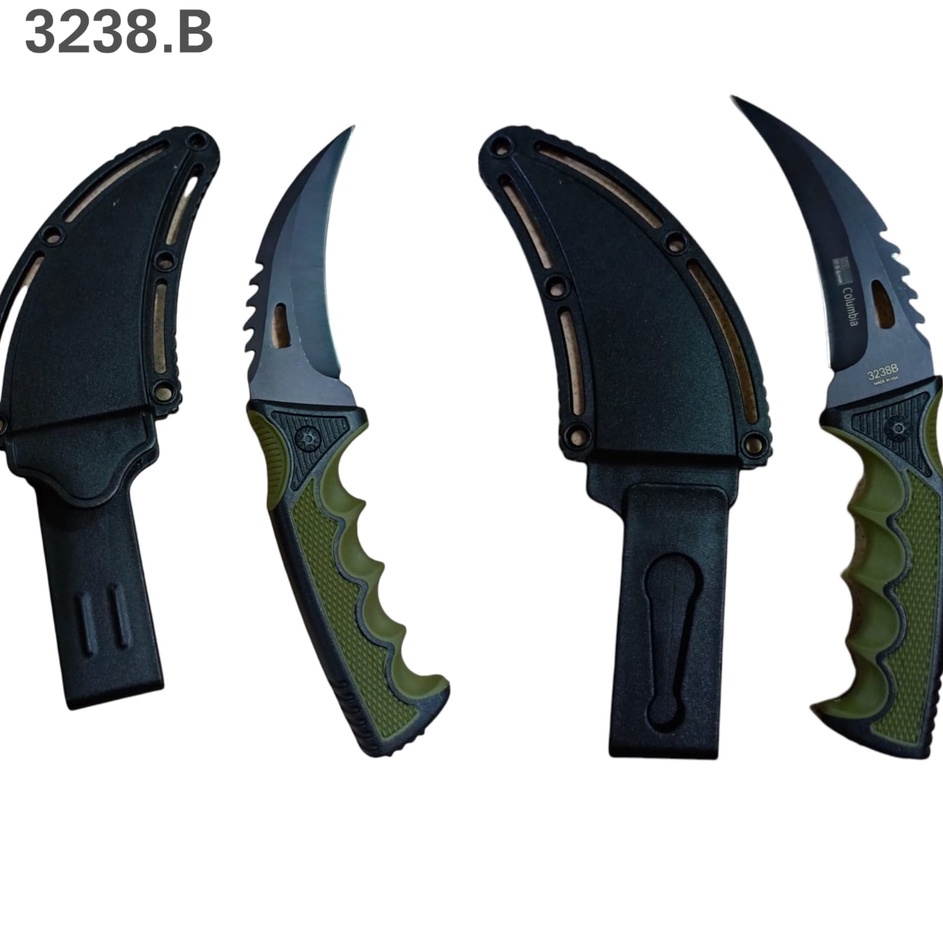 Ready Terunik  Pisau Survival Columbia 3238B Pisau Sangkur Columbia Survival Kit