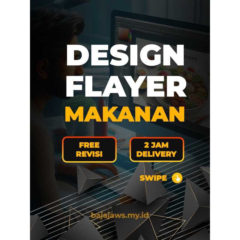 [PREMIUM] JASA DESAIN FLAYER MAKANAN BROSUR BANNER Professional