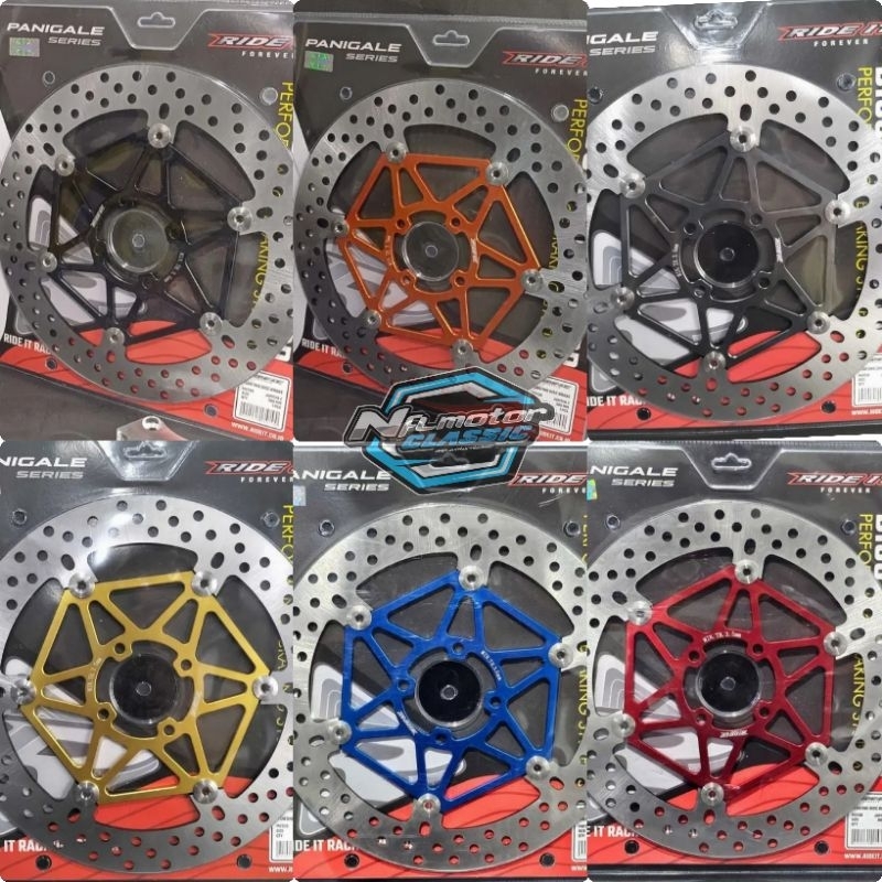 Piringan Cakram Panigale Disc Brake CNC Floting Stanless 300mm Jupiter Z New MX Nouvo RX King New Ve