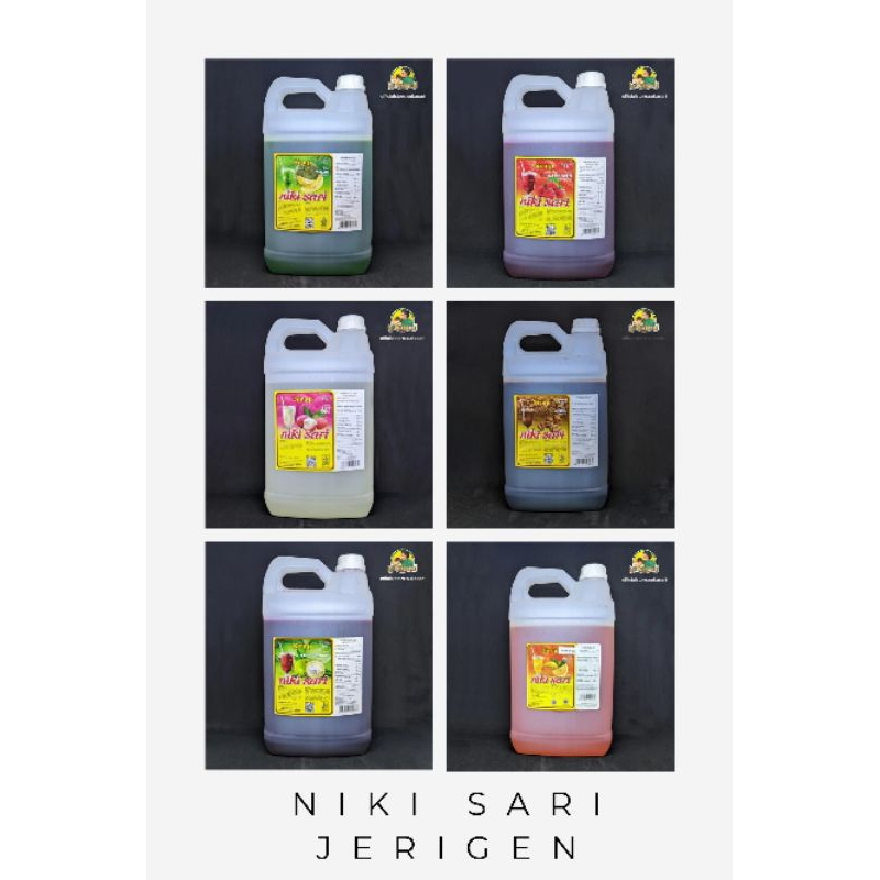 

SIRUP NIKI SARI PT Sukasari JERIGEN HALAL BPOM