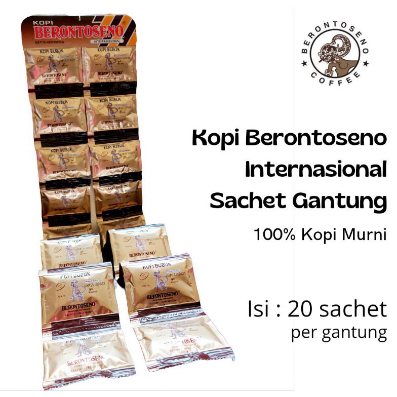 

PROMO BESAR KOPI BERONTOSENO INTERNASIONAL SACHET GANTUNG 35 GR ISI 2 PCS